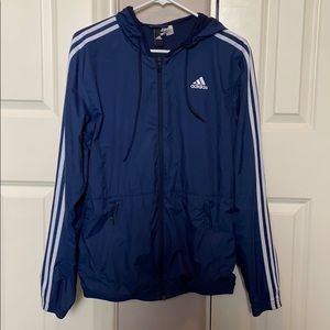 Adidas Men’s Track Jacket With Hood